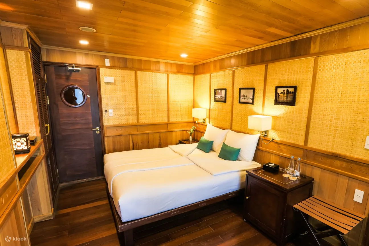 a room inside a cruise ship